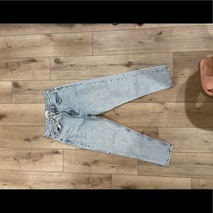 COPY - zara tapered mom jeans